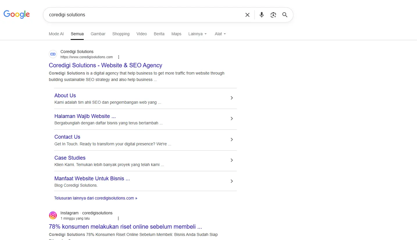 Branded Keyword SEO coredigisolutions